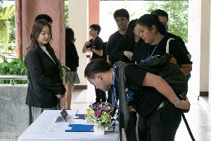 คณะศิลปศาสตร์ มหาวิทยาลัยพะเยา ต้อนรับคณะศึกษาดูงานจากมหาวิทยาลัยเทคโนโลยีราชมงคลตะวันออก
