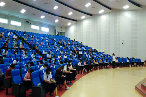 ศูนย์ภาษา คณะศิลปศาสตร์ จัดทดสอบวัดความรู้ภาษาอังกฤษ เพื่อประกอบสำเร็จการศึกษา สำหรับนิสิตรหัส 62