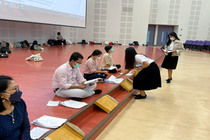 ศูนย์ภาษา คณะศิลปศาสตร์ จัดอบรมให้ความรู้ภาษาอังกฤษและจัดสอบวัดระดับทางภาษา สำหรับนิสิตคณะศิลปศาสตร์ สาขาวิชาภาษาอังกฤษ เพื่อสำเร็จการศึกษา UP-STEP (C1)