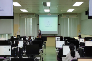 ศูนย์ภาษา คณะศิลปศาสตร์ จัดทดสอบวัดระดับความรู้ภาษาอังกฤษ ประจำเดือนพฤษภาคม 2566 สำหรับนิสิต รหัส 66
