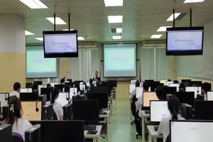 ศูนย์ภาษา คณะศิลปศาสตร์ จัดทดสอบวัดระดับความรู้ภาษาอังกฤษ ประจำเดือนพฤษภาคม 2566 สำหรับนิสิต รหัส 66