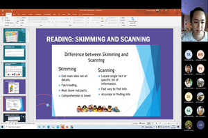 ศูนย์ภาษา คณะศิลปศาสตร์ จัดอบรมความรู้ภาษาอังกฤษ ในรูปแบบออนไลน์  เพื่อเตรียมความพร้อมก่อนการทดสอบวัดความรู้ภาษาอังกฤษเพื่อสำเร็จการศึกษา