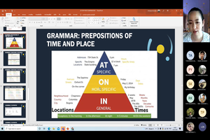 ศูนย์ภาษา คณะศิลปศาสตร์ จัดอบรมความรู้ภาษาอังกฤษ ในรูปแบบออนไลน์  เพื่อเตรียมความพร้อมก่อนการทดสอบวัดความรู้ภาษาอังกฤษเพื่อสำเร็จการศึกษา