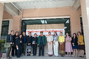 คณะศิลปศาสตร์ ให้การต้อนรับวิทยาลัยนานาชาติ มหาวิทยาลัยแม่โจ้