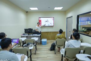 ศูนย์ภาษา คณะศิลปศาสตร์ มหาวิทยาลัยพะเยา จัดอบรมการสนทนาภาษาไทย สำหรับนิสิตต่างชาติ หลักสูตรวิศวกรรมศาสตรมหาบัณฑิต