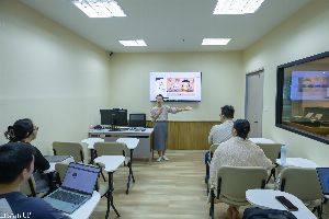 ศูนย์ภาษา คณะศิลปศาสตร์ มหาวิทยาลัยพะเยา จัดอบรมการสนทนาภาษาไทย สำหรับนิสิตต่างชาติ หลักสูตรวิศวกรรมศาสตรมหาบัณฑิต