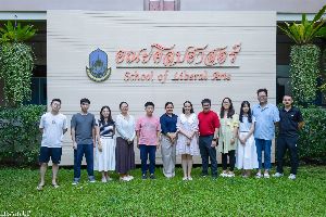 ศูนย์ภาษา คณะศิลปศาสตร์ มหาวิทยาลัยพะเยา จัดอบรมการสนทนาภาษาไทย สำหรับนิสิตต่างชาติ หลักสูตรวิศวกรรมศาสตรมหาบัณฑิต
