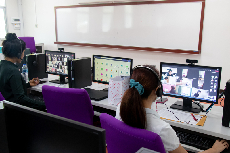 ศูนย์ภาษาคณะศิลปศาสตร์ จัดทดสอบวัดระดับความรู้ภาษาอังกฤษ ประจำเดือนกุมภาพันธ์ 2565